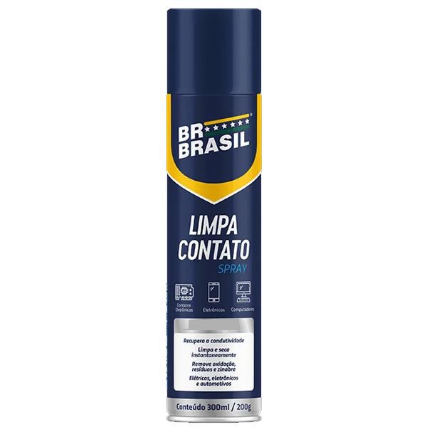 Limpa Contato 300ml 200g Br Brasil