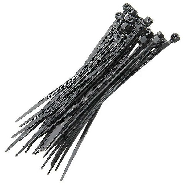 Abrac Nylon  200x3,6 Preta Cj100 954