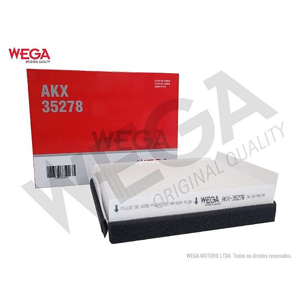 Filtro Wega Akx35278 Gol Pequeno