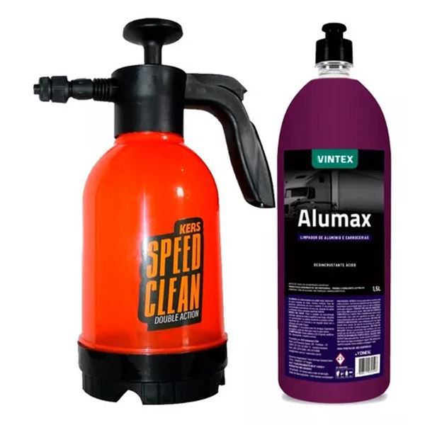 Pulverizador Snow Foam 3 Bicos Kers + Alumax 1,5l Vonixx