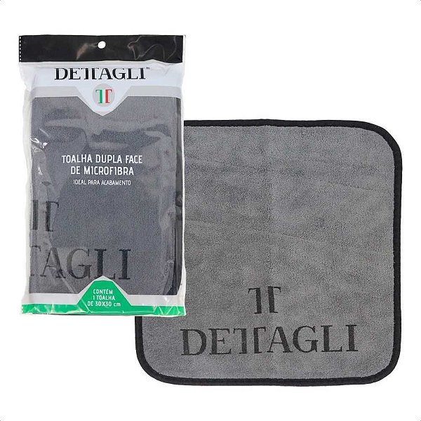 Toalha De Microfibre Dupla Face 30x30cm Dettagli