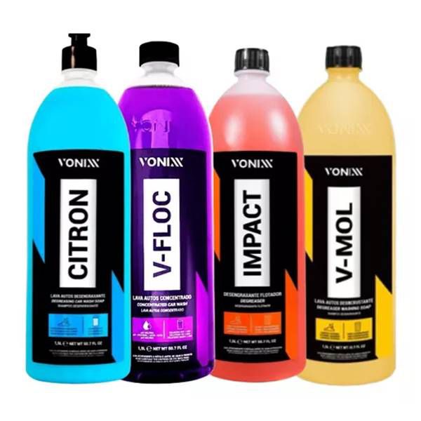 Kit Com V-floc Impact Citron V-mol Pre Lavagem Vonixx