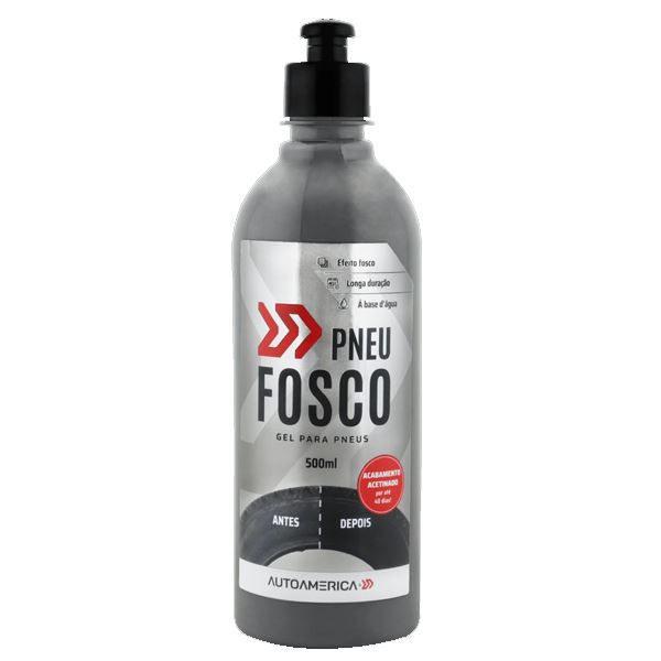 Gel Para Peneus Pneu Fosco 500ml Autoamerica