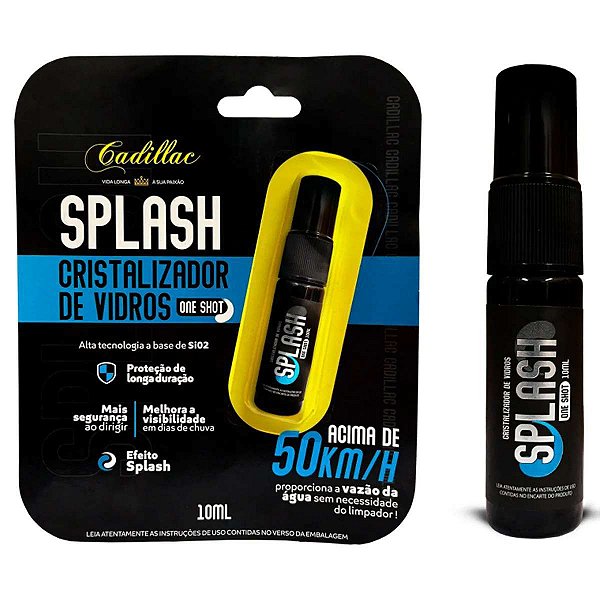 Splash Cristalizador De Vidros Cadillac 10 Ml