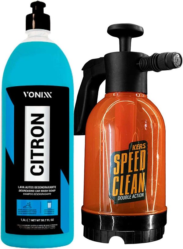 PULVERIZADOR SPEED CLEAN 2L KERS + CITRON 1,5 VONIXX