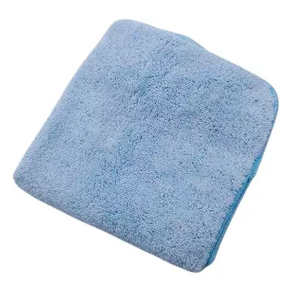 Kit Com 5 Flanela Microfibra Azul 40x60cm - 3m