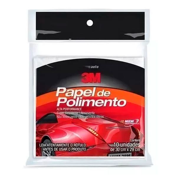 Kit Com 2 Papel Para Polimento Com 10 30x29cm - 3m
