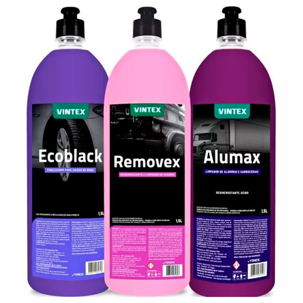 Kit Removex Alumax Ecoblack 1,5l Vintex Vonixx