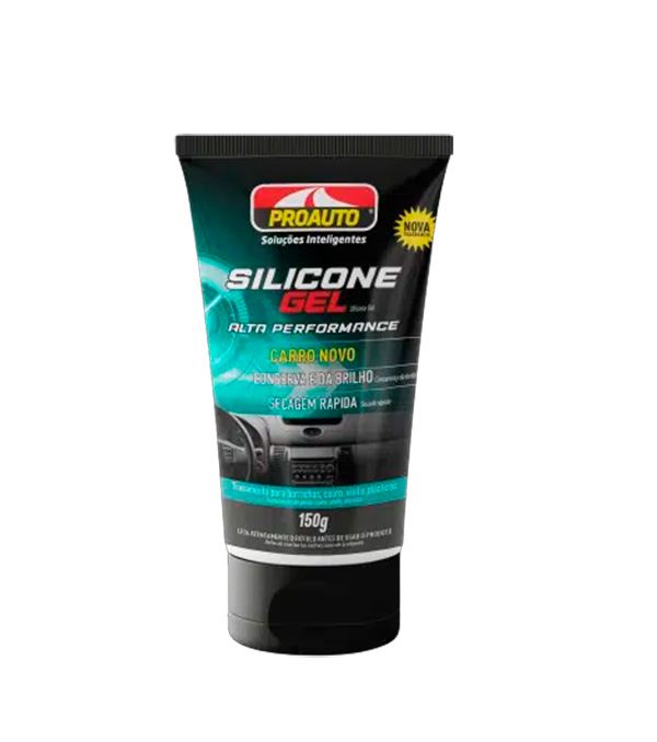 Novo Silicone Alta Performance Gel Proauto Carro Novo 150g