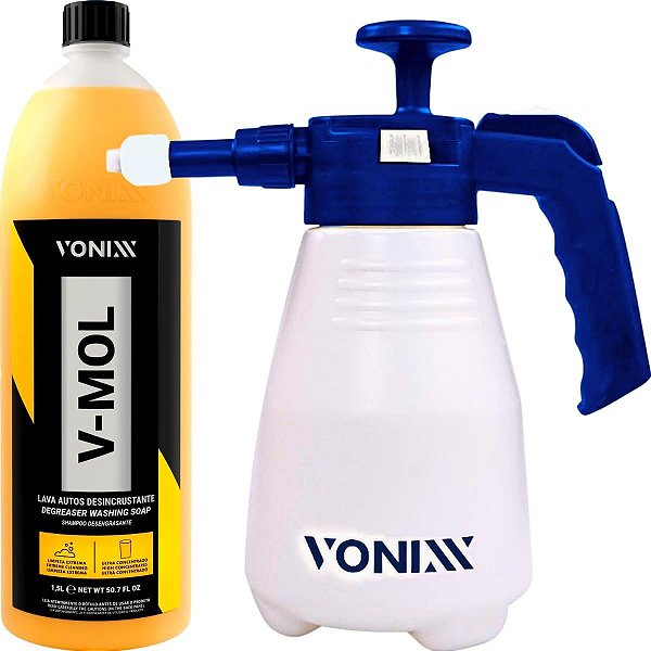 Snow Foam Gerador De Espuma Vonixx + V-mol 1,5l Vonixx