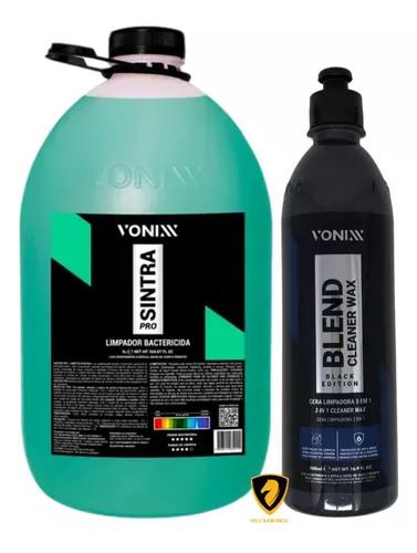 Kit Blend Cleaner Wax Black + Sintra Pro 5l