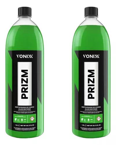 Kit 2 Prizm 1,5l Restaurador De Vidros Vonixx