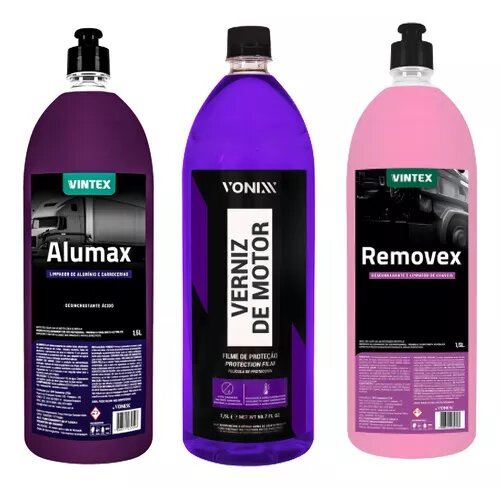 Vonixx Limpeza Pesada E Protecao, Kit De Limpeza Automotiva