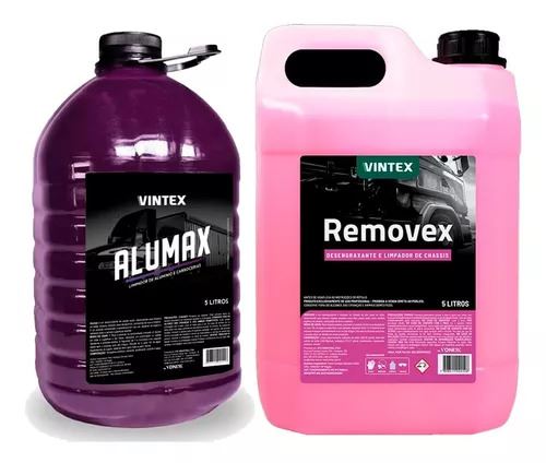 Kit Shampoo Limpeza Vonixx Motor Roda Chassi Alumax Removex