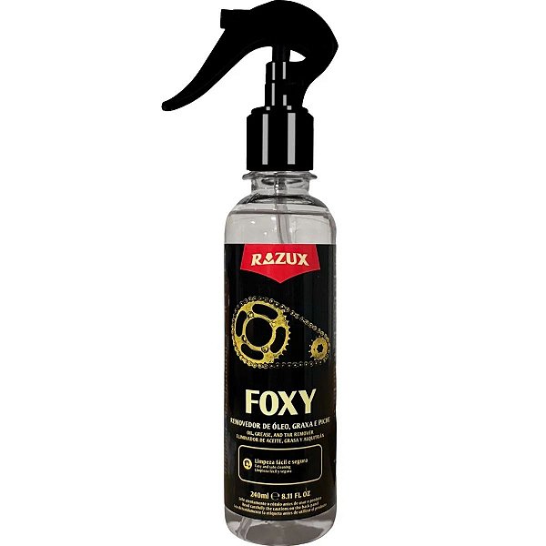 Removedor De Oleo Graxa E Piche Foxy 240ml Vonixx