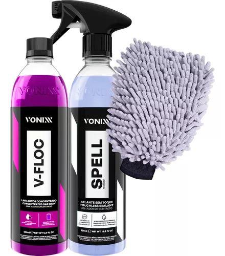Kit Spell Selante Sem Toque Ativacao Com Agua V-floc Vonixx