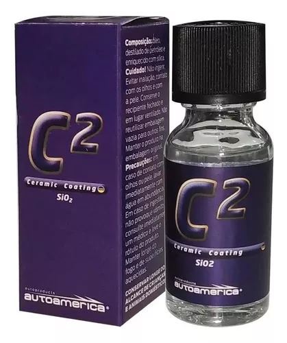 Vitrificador C2 - Ceramic Coating 20ml -sio2 7h Autoamerica
