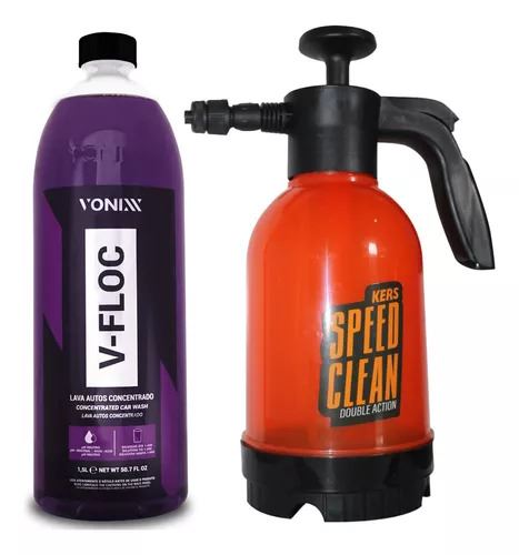 Bomba Pulverizadora Manual 2litro Kers Shampoo V-floc Vonixx
