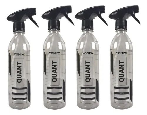 4 Frascos De Pulverizador De Diluicao 500ml Quant Vonixx
