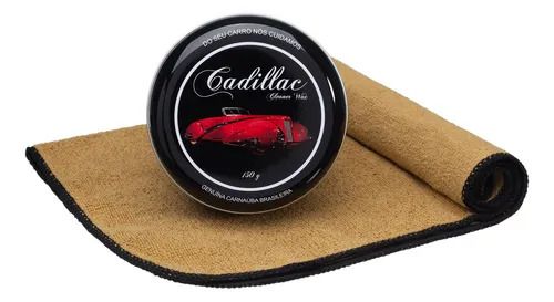 Cera De Carnauba Automotiva Cleaner Wax 150g Com Flanela