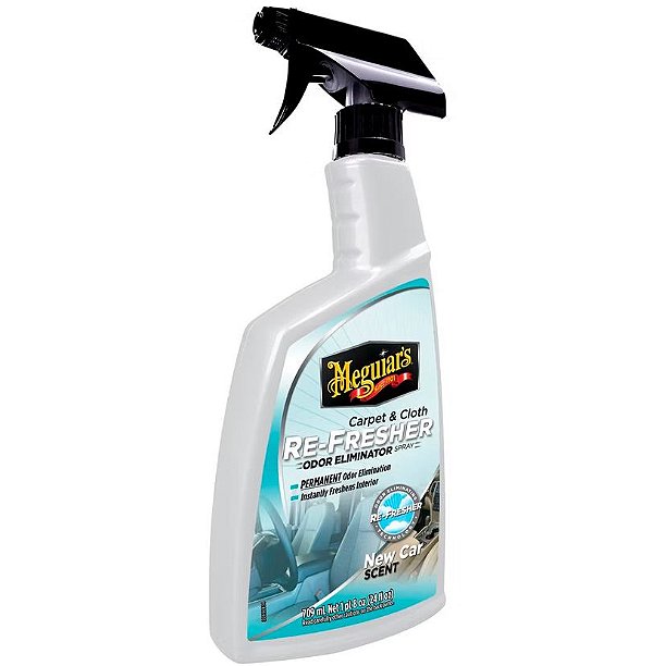 Meguiars Re-fresher Eliminador Odor De Tecido E Carpet 709ml