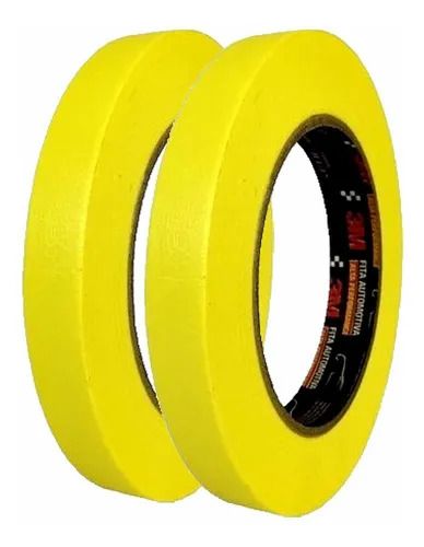 2 Fitas De Para Mascaramento Pintura Automotiva 3m