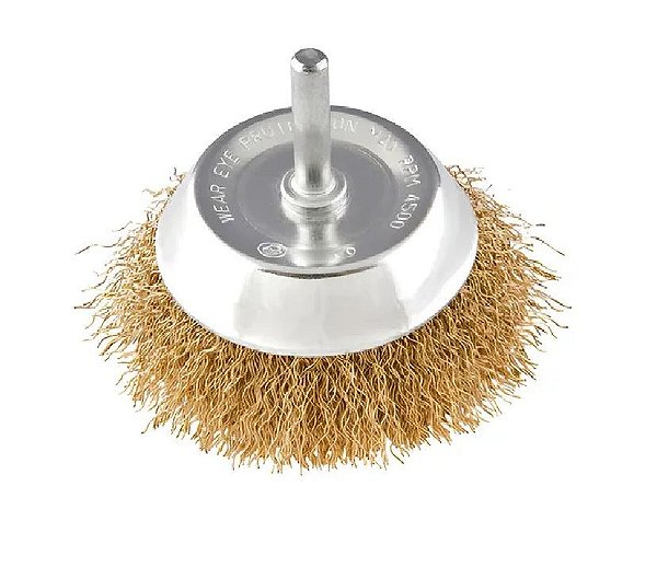 Escova Copo 2  C/haste 1/4  Ac Vonder-632500200