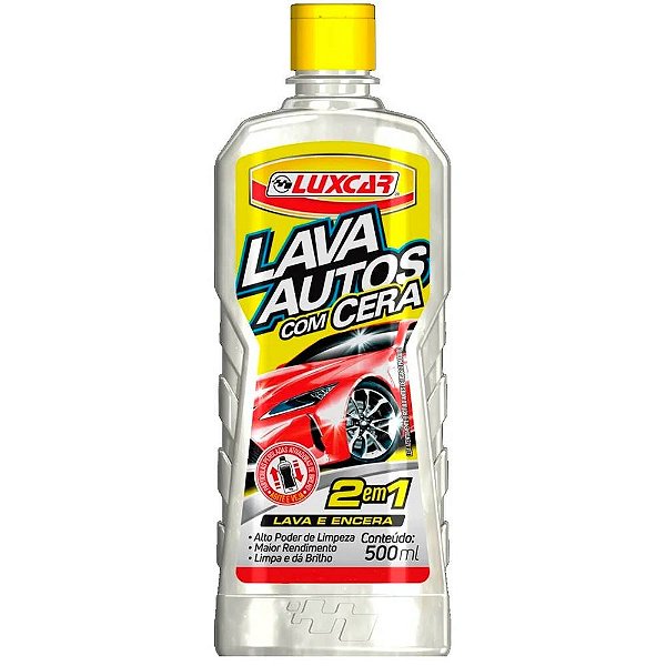 Luxcar Lava Autos Com Cera 500 Ml
