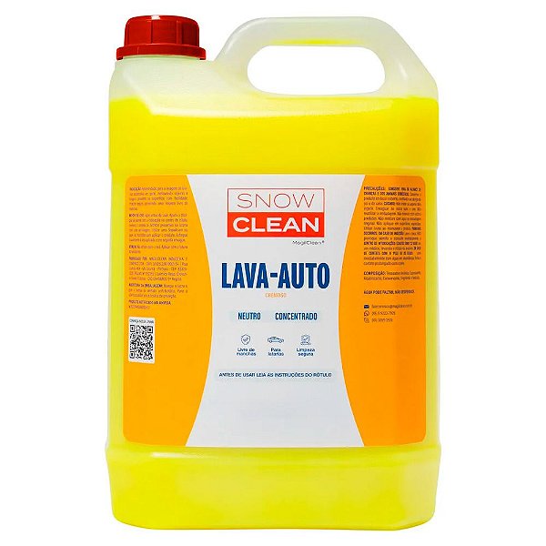 Magil Clean Lava Auto Cremoso 5l Diluicao 1/50