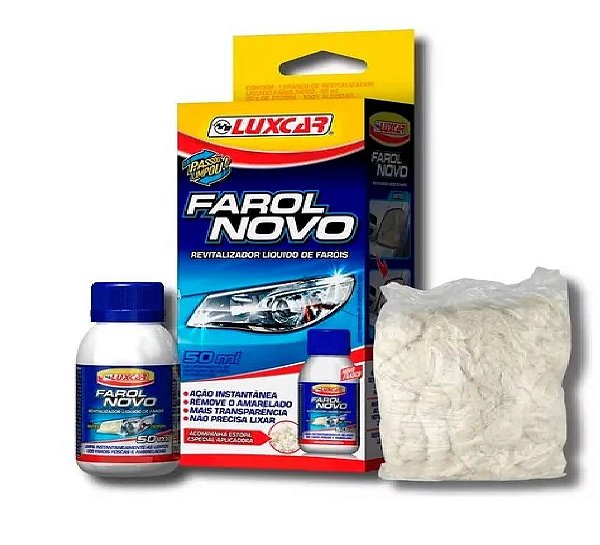 Luxcar Revitalizador Liquido Farol Novo 50 Ml