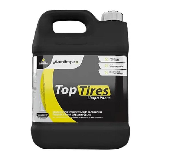 Autolimpe Top Tires Abrilhan De Pneus 5 Litros