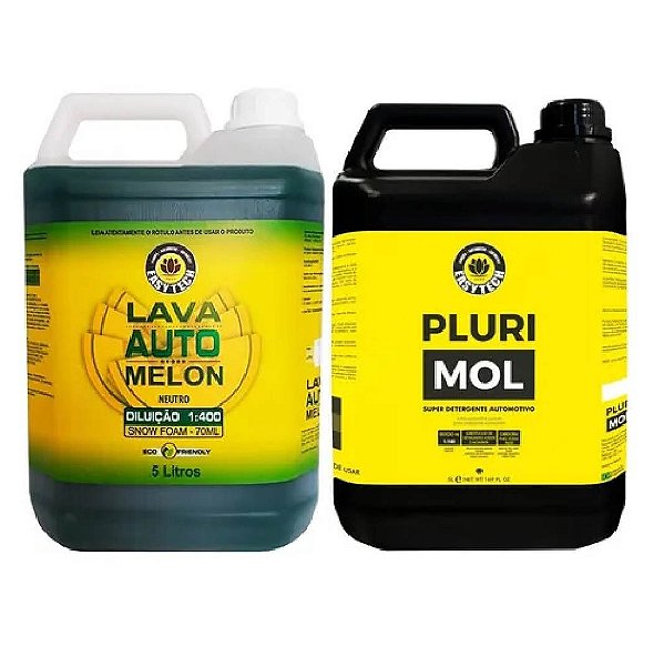 Shampoo Automotivo Pluri Mol + Lava Auto Melon 5l Easytech