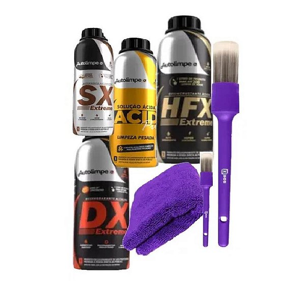 Acidpro Solucao Acida+dx+hfx+sx 1l Autolimpe