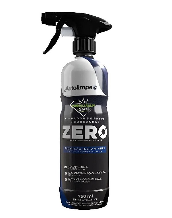 Autolimpe Zero - Limp De Pneus E Borrachas - 750ml