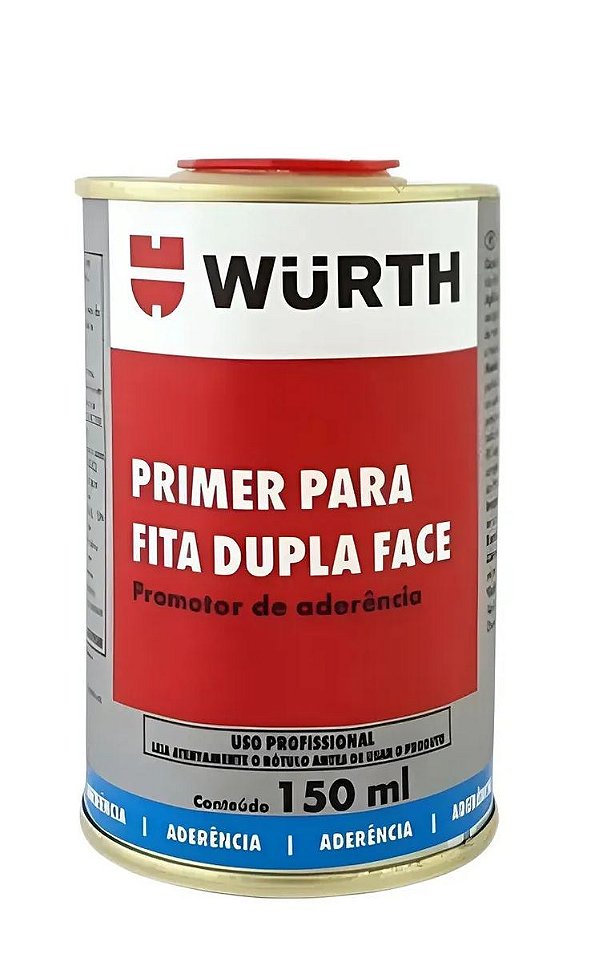 Primer Para Fita Dupla Face 150ml Wurth