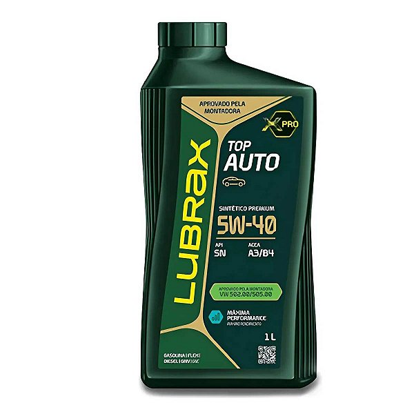 Lubrax Top Auto S Prem 5w40 502/505 Litro