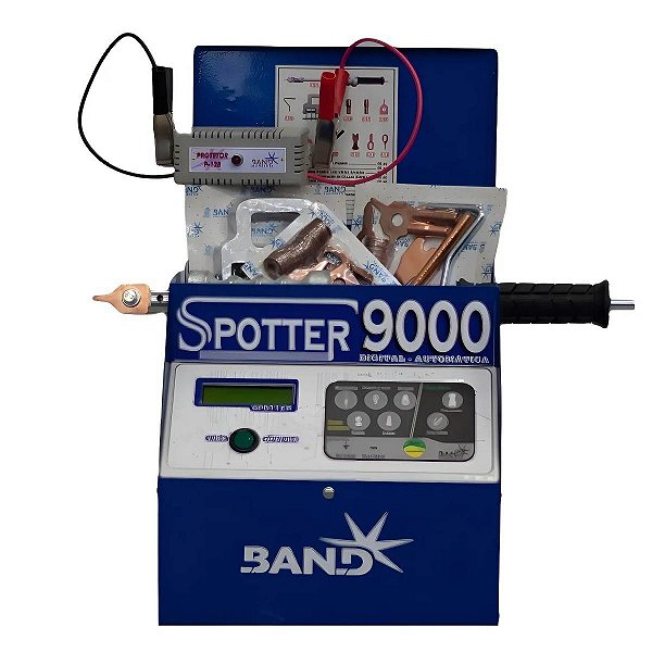 Maquina Repuxadora Spotter Mod. 9000 Digital/automatica. Series B9000.06.25.5744,