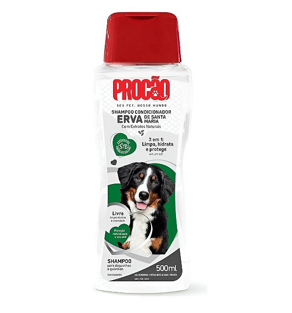 Procao Shampoo Condicionador Erva De Santa Maria 500ml