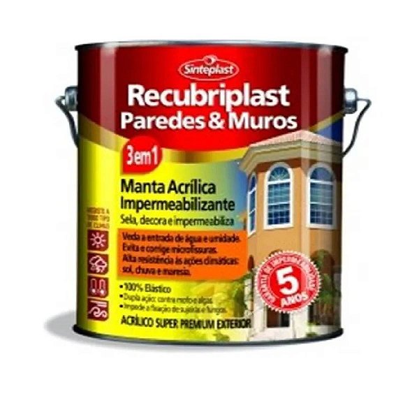 Paredes E Muros Acetinado Branco 3,6l - Sinteplast 94211004