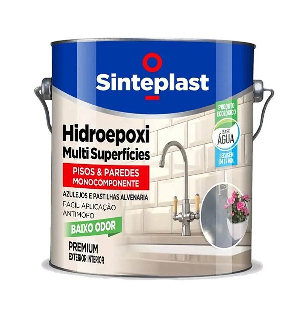 Hidroepoxi Bril. Branco 3,6l Sinteplast 13101004