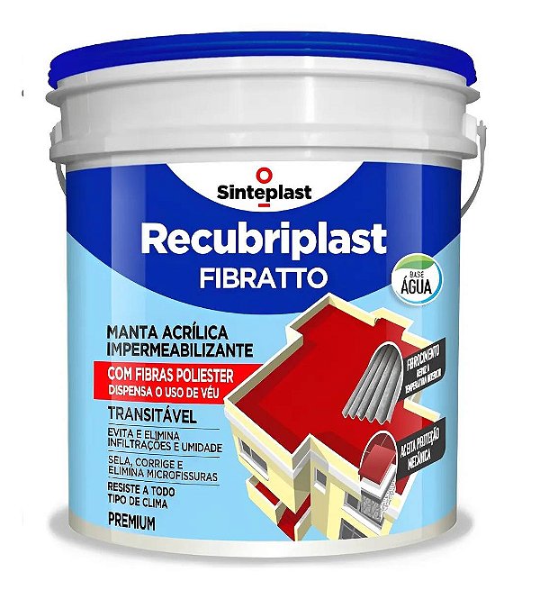 Manta acrilica Fibratto Branco 18kg - Sinteplast 94311001