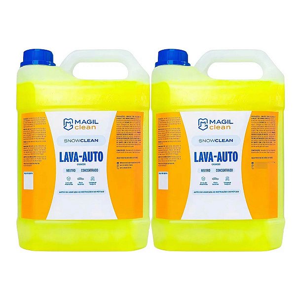 Shampoo Concentrado Automotivo Carnauba Carro Moto - 5l