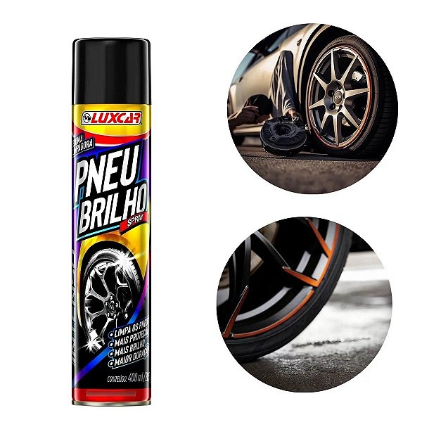 Luxcar Limpa Pneu Spray - 400 Ml