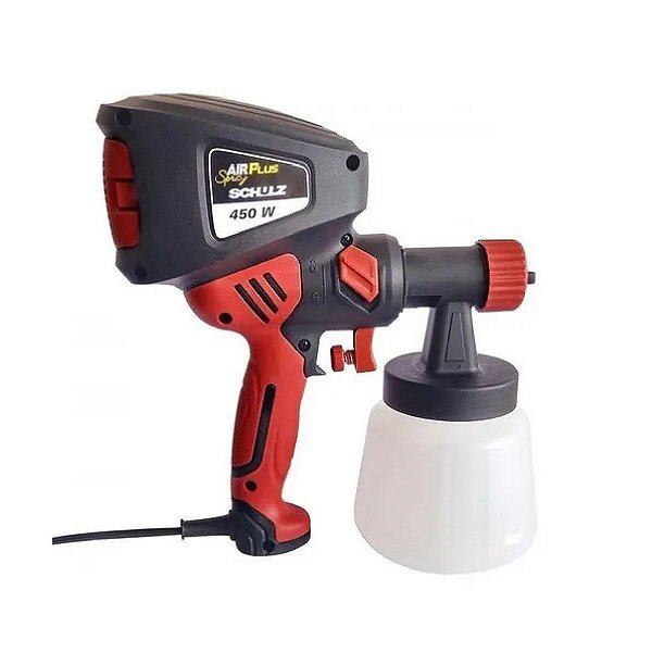 Pistola Pulverizadora Elet Air Plus Spray 450 C/mot Elet 450w 127v 1l Man