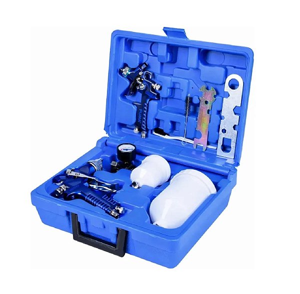 Kit Pistolas Grav. Hvlp H-827 E H-2000 Avalon