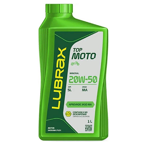 Lubrax Top Moto 20w50 Ma Litro