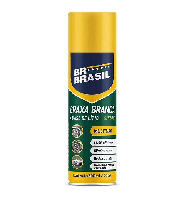 Br Brasil Graxa Branca A Base De Litio 300ml 200g