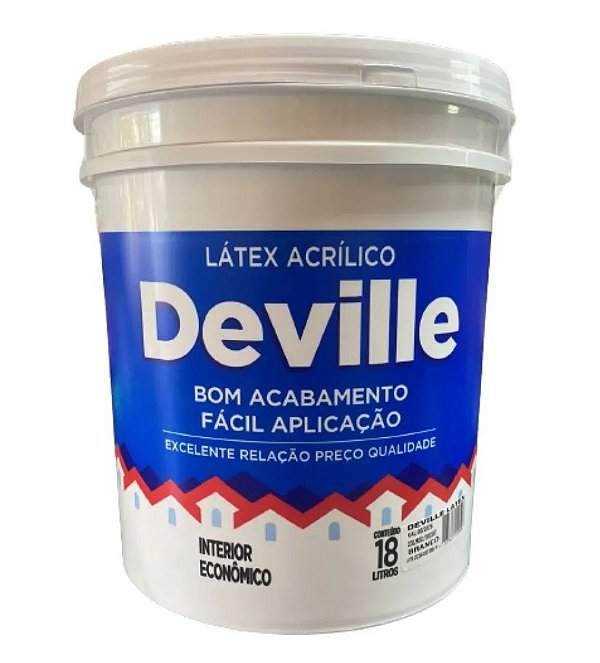 Tinta Deville Latex Branco - 18 L