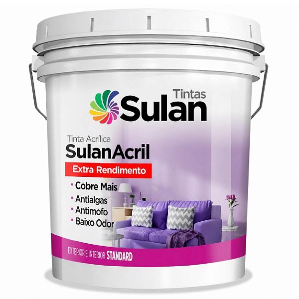 Tinta  Acril. Std Sulanacril Marfim 3,6l Fs