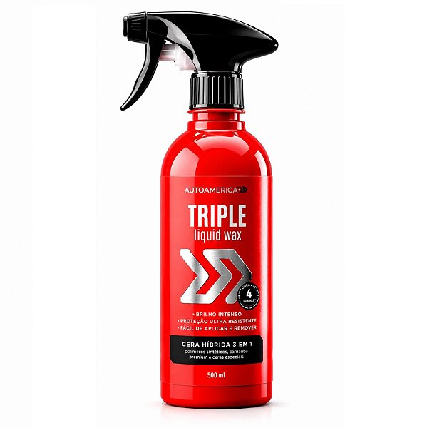 Cera Triple Wax Liquida 500ml - Autoamerica
